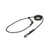 Lanové vodítko EASY LONG - TWIST | MINI | černé s reflexním proužkem - 615 (Délka 4 m)