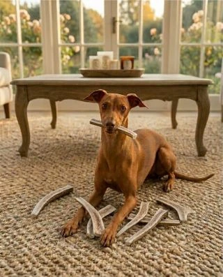 Zabavte psa zdravě a přirozeně! 🦌🦴 Žádná chemie, jen 100% etický shoz z našich lesů. Ideální parťák pro čisté zuby a...