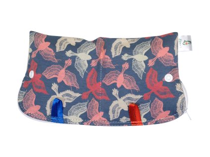 Moon Pouch for cloth pads - Paradise