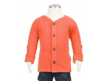 Manymonths kabátek merino 19 Precious Coral