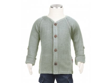 Manymonths kabátek merino 19 Silver Cloud