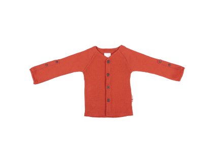Manymonths kabátek merino 20 Rooibos Red