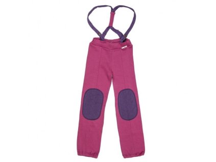Manymonths kalhoty se šlemi merino - Frosted Berry