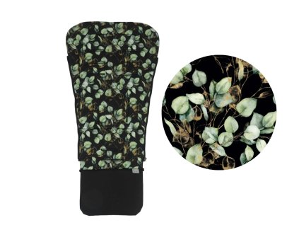 Podložka do kočárku prodloužená - Eucalyptus