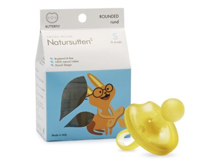 Natursutten Motýl kulatý dudlík S