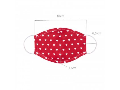 3972 ella s house ochranna rouska 2ks red hearts