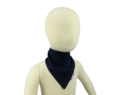 Manymonths oboustranný šátek merino Moonlight Blue