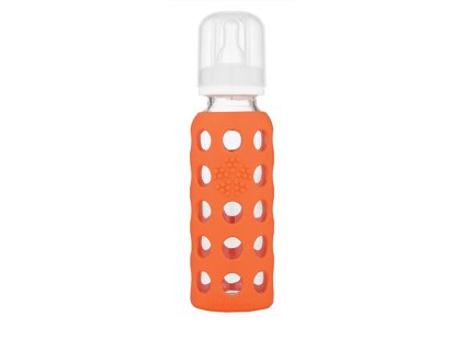 Skleněná láhev Lifefactory 250 ml kojenecká Papaya