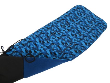 Podložka do kočárku Thule 2/3 - Blue Camouflage Dino