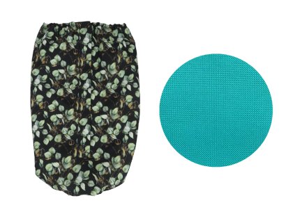 Nepadací deka na zip nepromokavá jaro/podzim - Turquoise