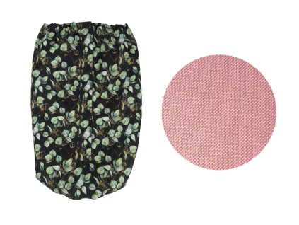 Nepadací deka na zip nepromokavá jaro/podzim - Pink Powder