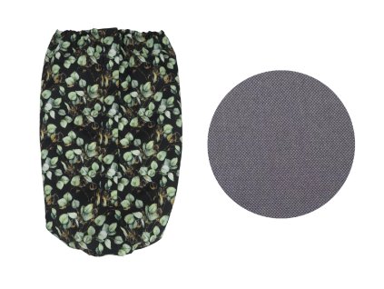 Nepadací deka na zip nepromokavá jaro/podzim - Grey Melange