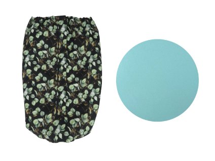 Nepadací deka na zip nepromokavá jaro/podzim - Mint