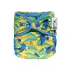 Pop-in waterproof aplix reusable nappy cover All popper Parrot