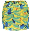 Pop-in waterproof aplix reusable nappy cover All popper Parrot