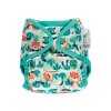 Pop-in waterproof popper reusable nappy cover popper Red Panda
