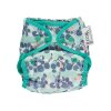 Pop-in waterproof popper reusable nappy cover popper Snow Leopard