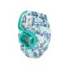 Pop-in waterproof popper reusable nappy cover popper Snow Leopard