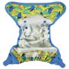Pop-in waterproof aplix reusable nappy cover Parrot - aplix