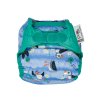 Pop-in waterproof aplix reusable nappy cover Puffin - aplix