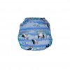 Pop-in waterproof aplix reusable nappy cover Puffin - aplix