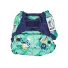 Pop-in waterproof aplix reusable nappy cover Round the Garden - aplix