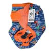 Pop-in waterproof aplix reusable nappy cover Twilight Garden - aplix