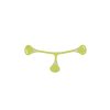 1465 3 snappi fastener 3pcs mint yellow white