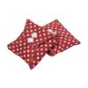 Reusable daily organic cotton cloth pads Midi - Red Dots 2 pcs