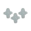 Reusable pantyliners organic cotton cloth pads Mini – - Cloud Stars 3 pcs