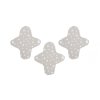 Reusable pantyliners organic cotton cloth pads Mini – - Beige Stars 3 pcs