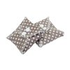 Reusable daily organic cotton cloth pads Midi - Brown Dots 2 pcs