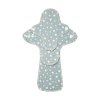 Starter pack of organic cotton reusable cloth pads Trial plus - Cloud Stars 3 pcs