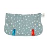 Moon Pouch for cloth pads - Cloud Stars