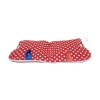 Moon Pouch for cloth pads - Red Dots