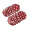 Make up removal pads - Red Dots 10 pcs