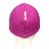 Manymonths oboustran. čepice merino Violet Lotus (fialová)