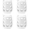 Sklenice na víno Lifefactory 500ml Optic white 4 ks