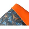 Nánožník - Night Butterflies, orange fleece