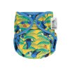 Pop-in AIO bamboo reusable popper nappy Parrot