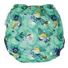 Pop-in AIO reusable aplix bamboo nappyRound the Garden