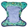 Pop-in AIO reusable aplix bamboo nappyRound the Garden