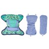 Pop-in AIO reusable aplix bamboo nappyRound the Garden