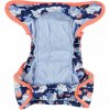 Pop-in AIO bamboo reusable popper nappy Walrus