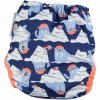 Pop-in AIO bamboo reusable popper nappy Walrus