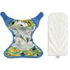 Pop-in all-in-two newborn bamboo aplix reusable nappy Parrot