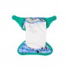 Pop-in all-in-two newborn bamboo aplix reusable nappy Puffin