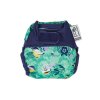Pop-in all-in-two newborn bamboo aplix reusable nappy Round the GardenBez názvu