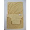Pop-in portable padded waterproof nappy changing mat for baby  Custard