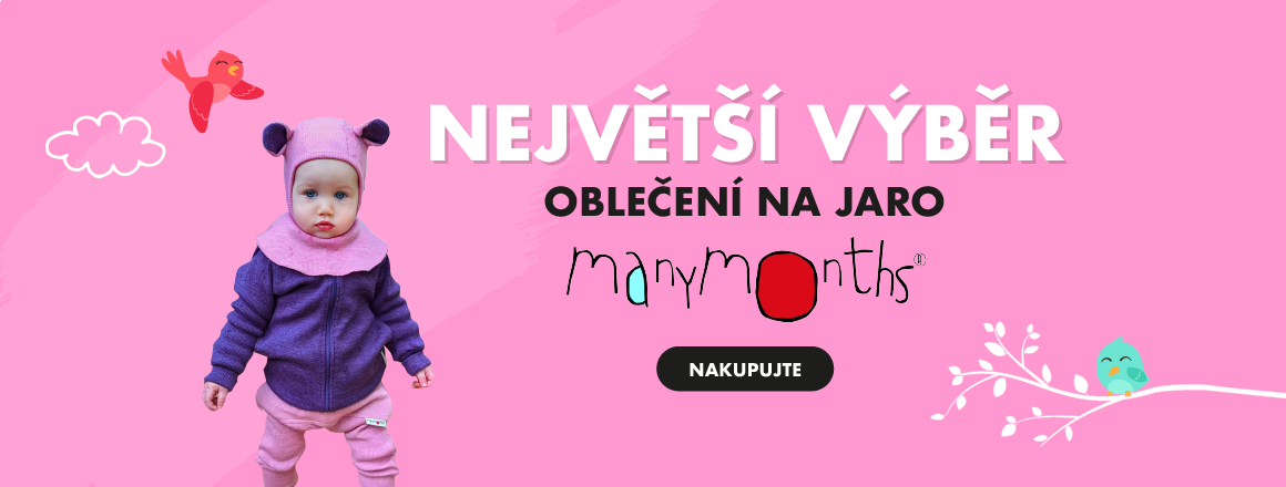 Největší výběr oblečení Manymonth´s